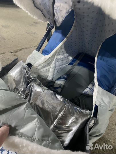 Детские санки коляска умка