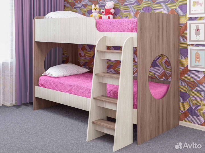 Кровать 2х ярусная Мила