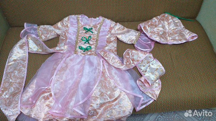 Дюймовочка размер 32 новогодний костюм