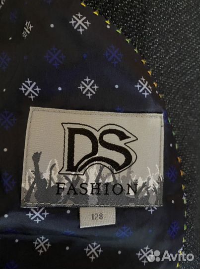 Школьный костюм(пиджак плотный трикотаж)