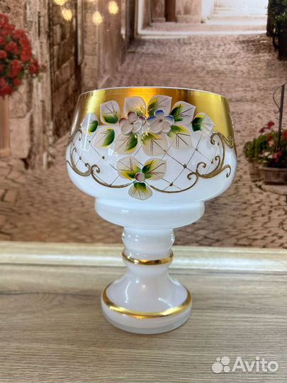 Ваза для фруктов Богемия