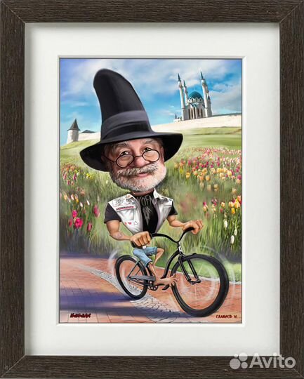 Шарж, рисунок