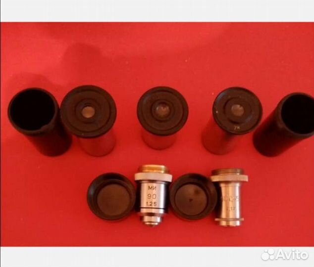 Объективы, окуляры для микроскопа