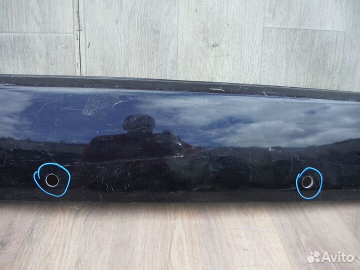 Накладка заднего борта mitsubishi Outlander 2 XL