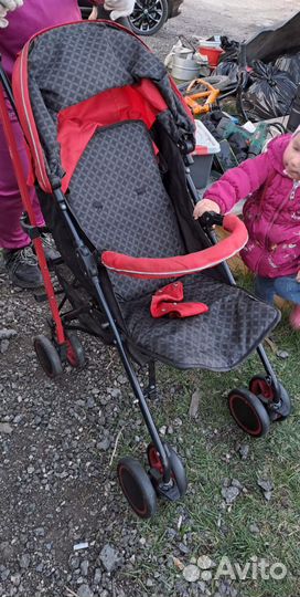 Коляска трость