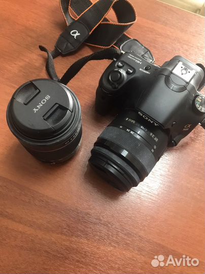 Зеркальный фотоаппарат sony