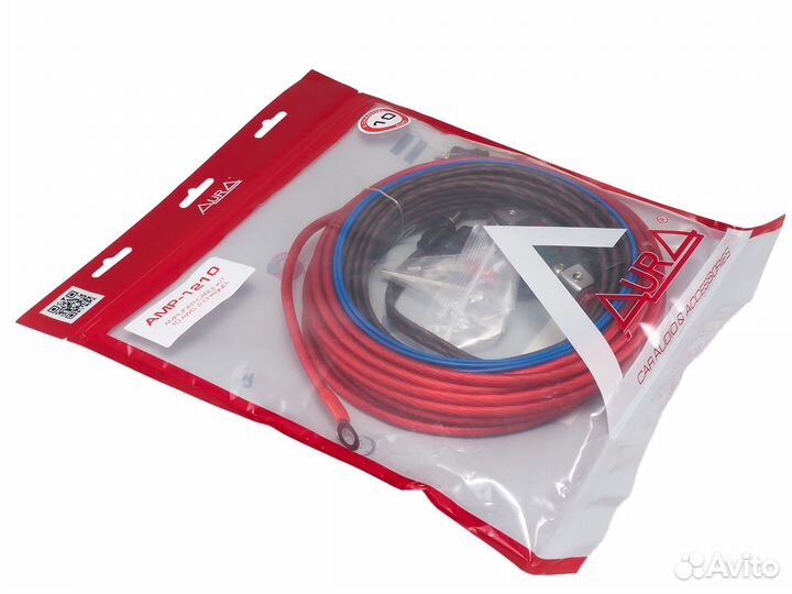 Комплект проводов 2-кан.усилителя Aura AMP 1210-04