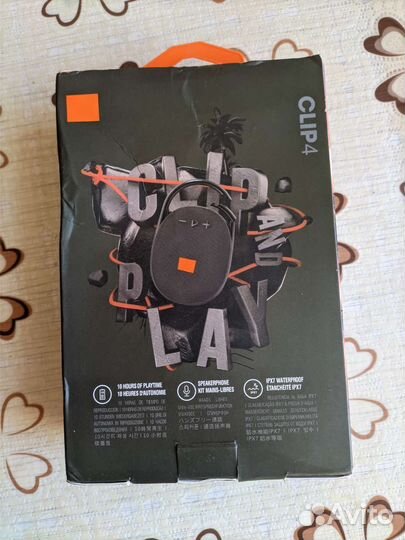 JBL clip 4 неоригинал Блютуз колонка