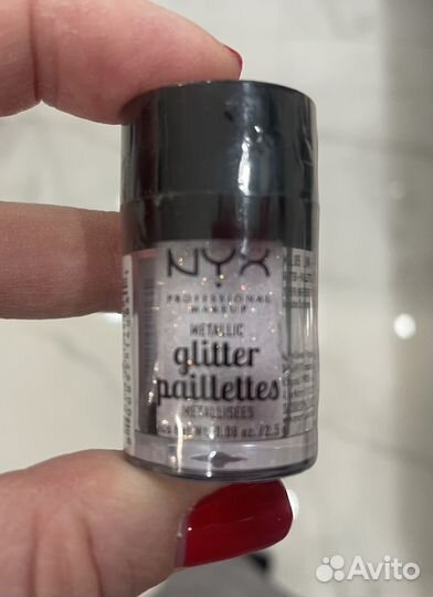 NYX блестки для лица и тела