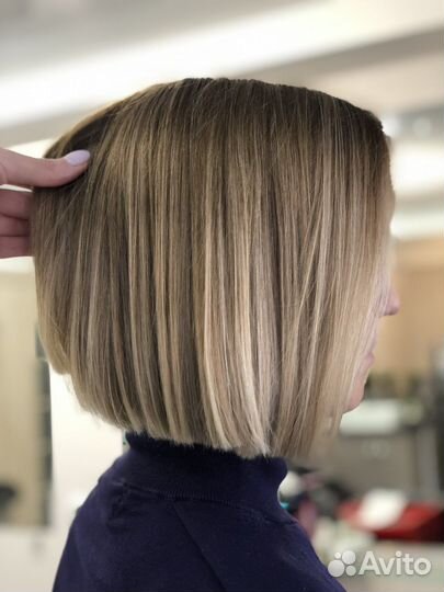 Окрашивание в один тон