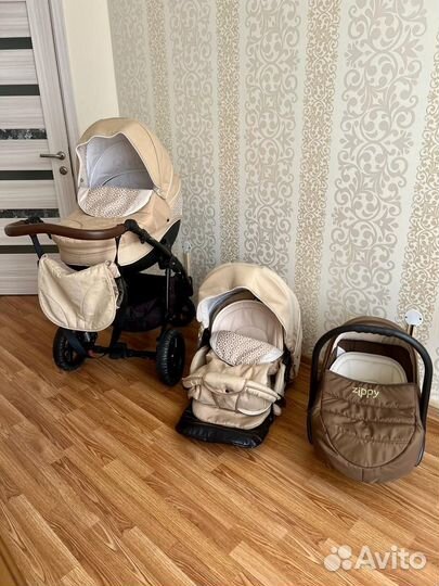 Детские коляски 3 в 1 tutis zippy
