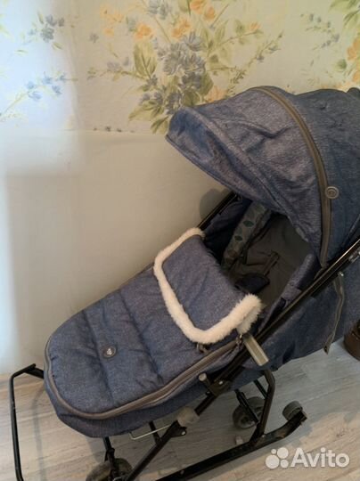 Коляска санки