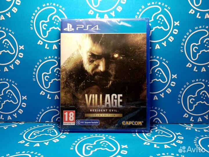 Resident Evil Village Gold Edition PS4 новый