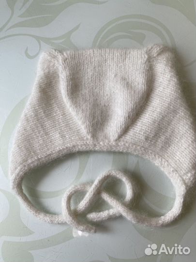 Чепчик вязаный детский