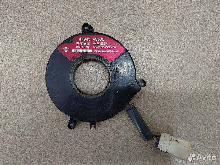 Датчик угла поворота Nissan 47945-AS500