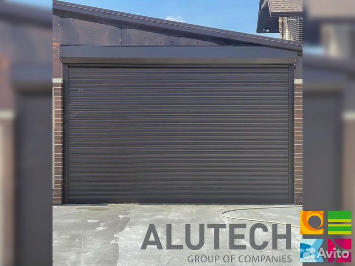 Ворота алютех роллетные