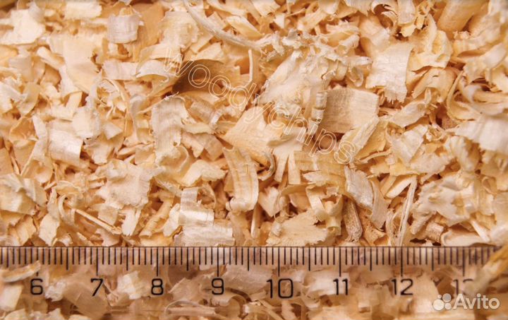Древесная стружка в брикетах