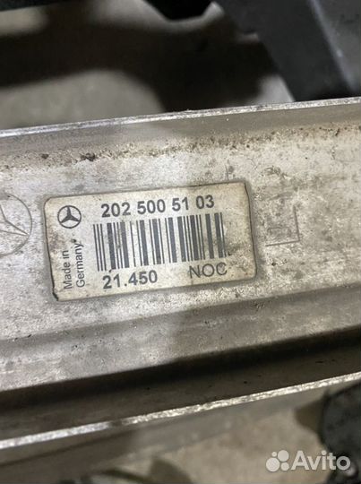 Кассета радиаторов Mercedes w202