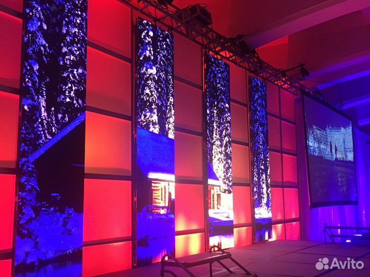 Светодиодный рекламный экран с гарантией 3 года