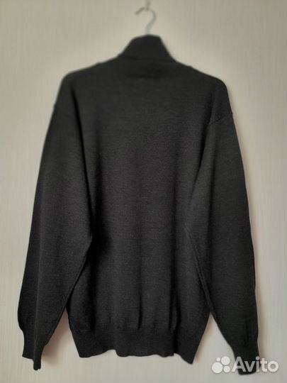 Джемпер-водолазка-бадлон. Шерсть Merino Wool.50-52