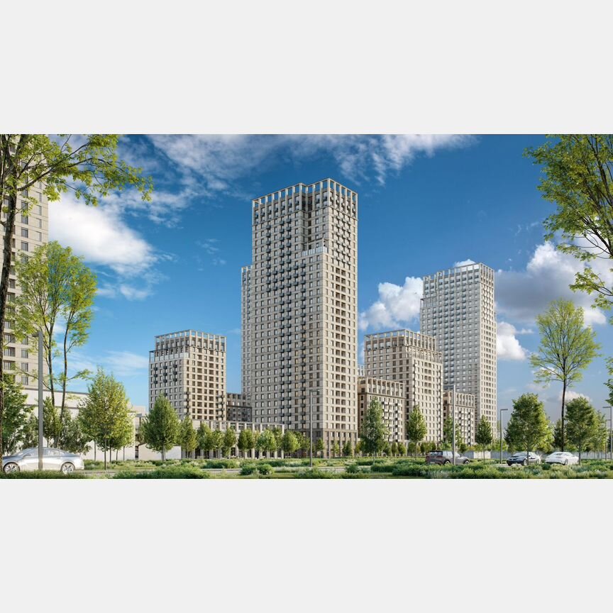 1-к. квартира, 56,7 м², 25/31 эт.