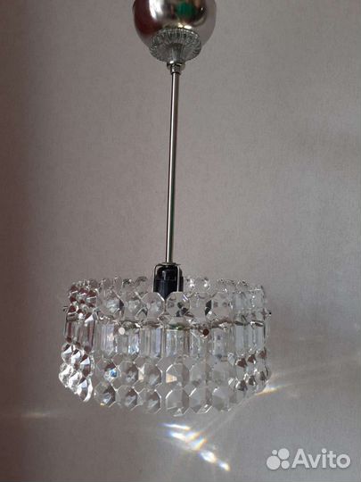 Новая люстра хрустальная СССР