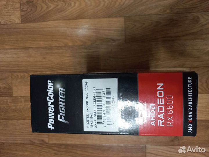 Видеокарта AMD Radeon RX 6600 8G