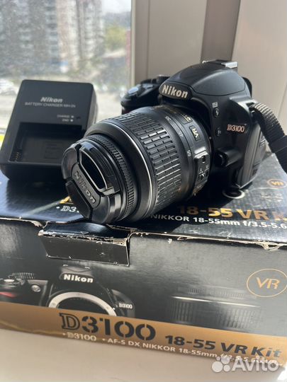 Фотоаппарат Nikon d3100 с объективом 18-55mm(15)