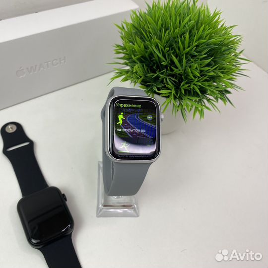 Часы apple watch 9 45 mm серые