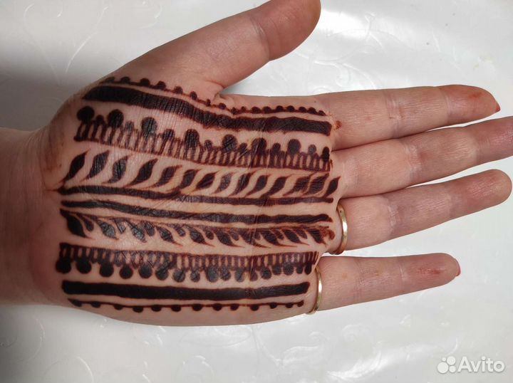 Конусы хны 100 натуральные временное тату