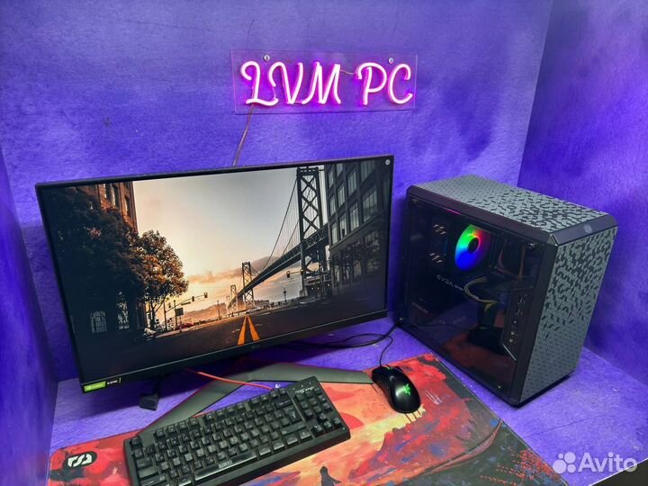 Игровой пк Ryzen 5 2600X/GTX 1070 evga