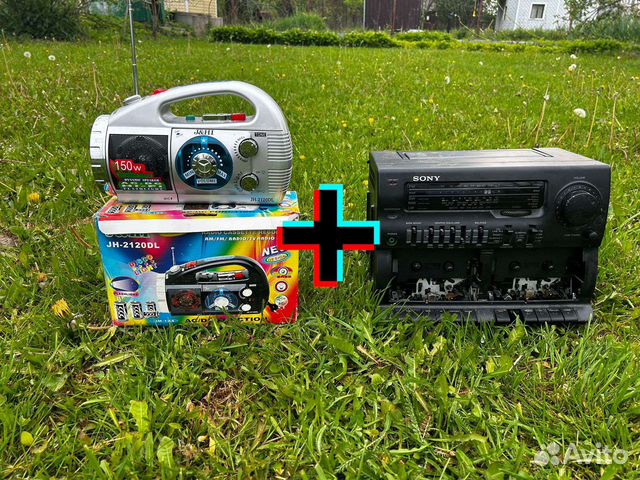 Кассетный магнитофон sony