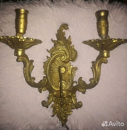 Светильник Бра Бронзовый