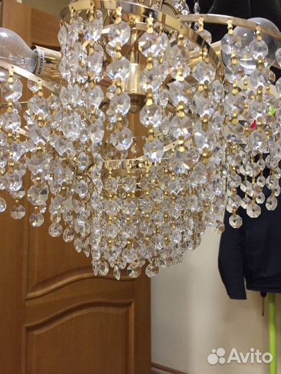 Люстра хрусталь