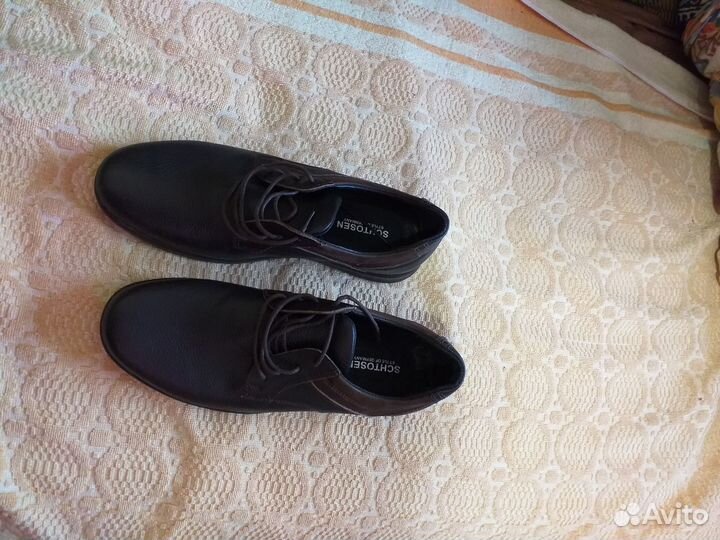 Новые мужские ботинки натуральная кожа 40