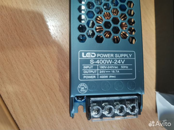 Блок питания 24v 400w