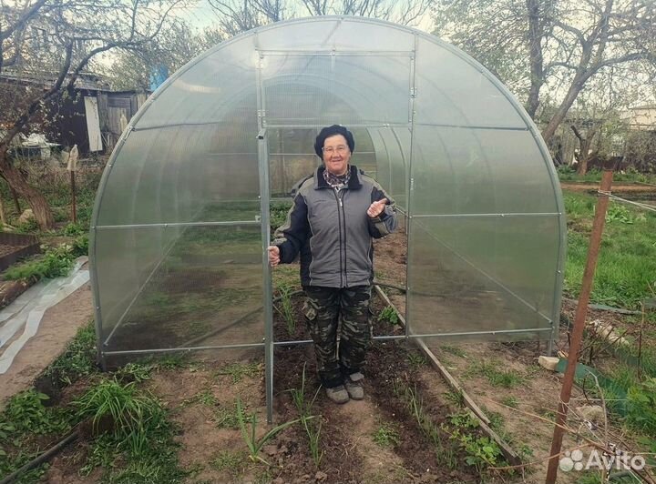 Теплица из поликарбоната