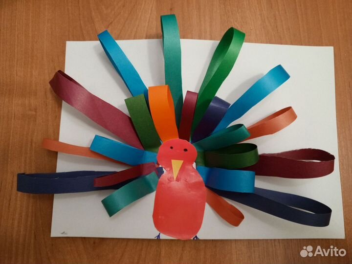 Поделка в садик, в школу павлин