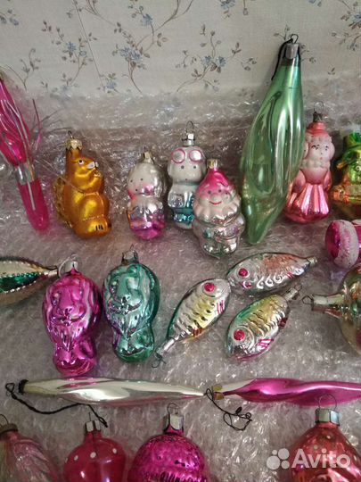 Елочные игрушки СССР
