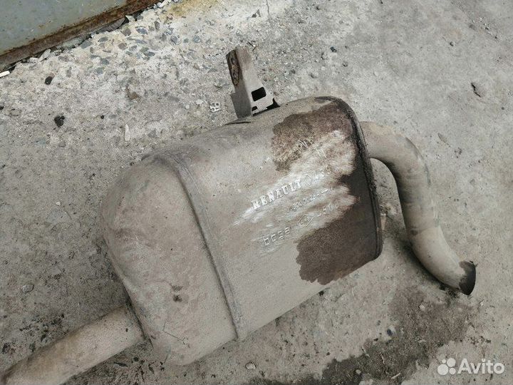 Глушитель Renault Megane 3 хэтчбек K9K 1.5DCI