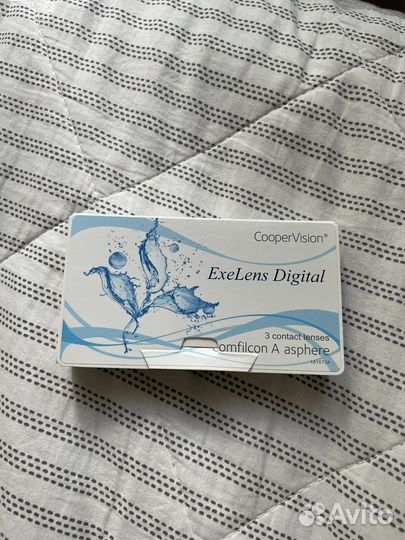 Линзы контактные Exelens digital