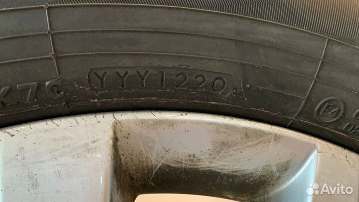 Шина Yokohama 235/55 R18 лето+литьё 12/20г
