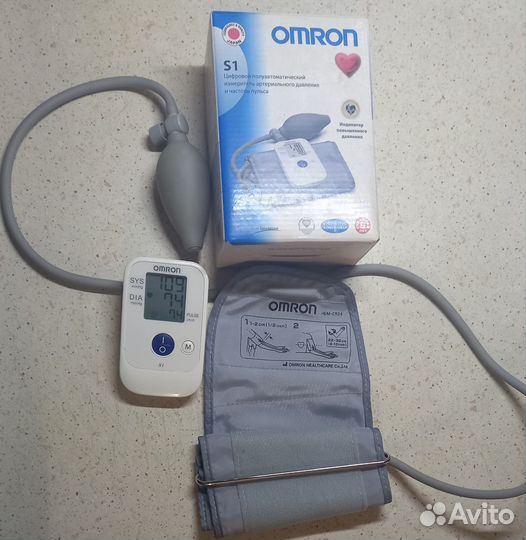 Тонометр полуавтомат omron S1