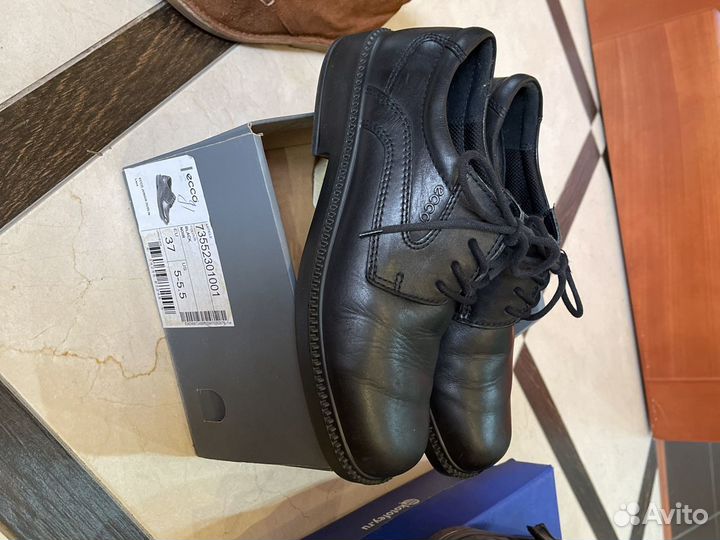 Туфли ботинки 37 Ecco