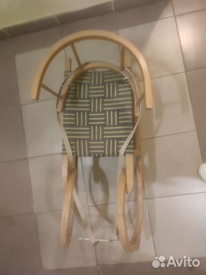 Санки деревянные