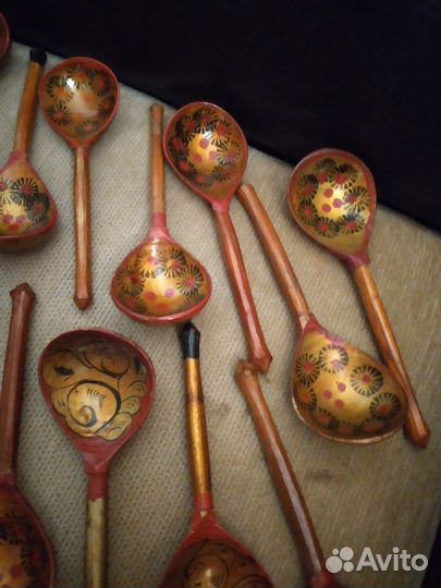 Ложки деревянные СССР 36шт