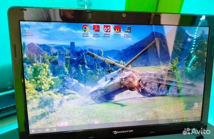 Мощный ноутбук Packard Bell (Core i7). Отправка