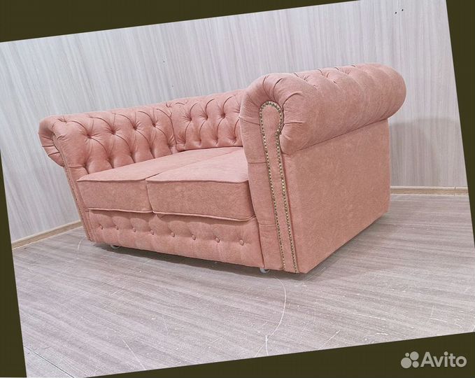 Диван Честерфилд / Диван каретная стяжка