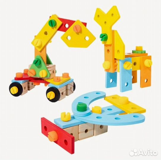 Деревянный конструктор