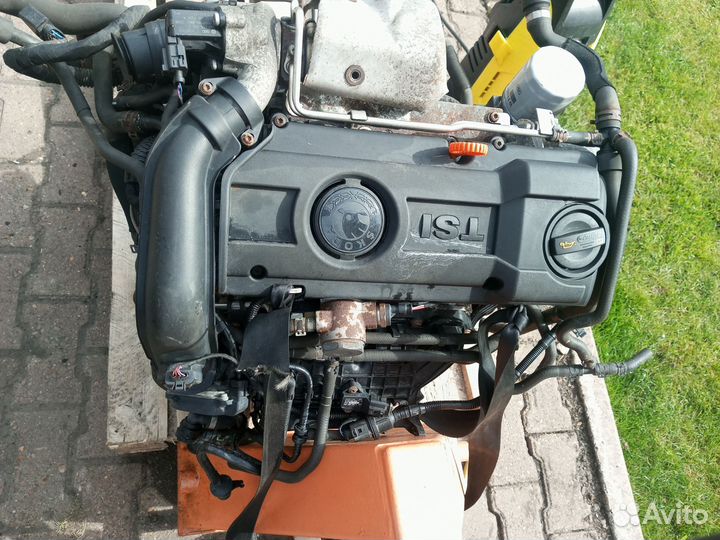 Контрактный двигатель caxa 1.4 TSI c Octavia A5